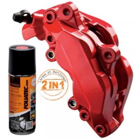 Spray peinture Foliatec Rouge pour étriers de frein