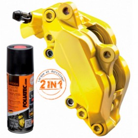 Spray peinture Foliatec Jaune pour étriers de frein