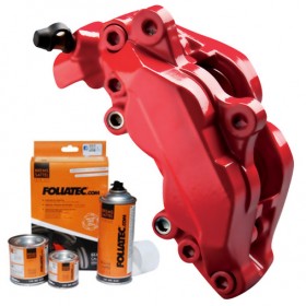 Peinture Foliatec Rouge Mat pour étriers de frein