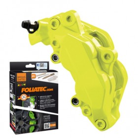 Peinture Foliatec Jaune Fluo pour étriers de frein