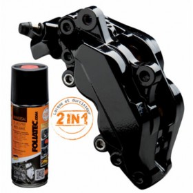 Spray peinture Foliatec Noir Brillant pour étriers de frein