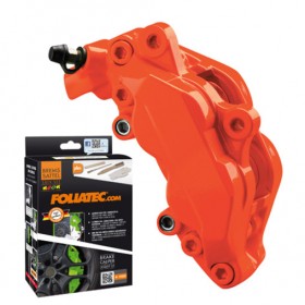 Peinture Foliatec Orange Fluo pour étriers de frein