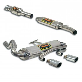 Ligne d'échappement Touring Package Supersprint Renault Clio 2 RS3