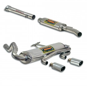 Ligne d'échappement Performance Package Supersprint Renault Clio 2 RS3