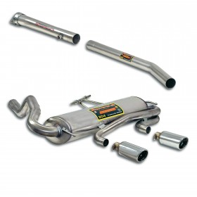 Ligne d'échappement Race Package Supersprint Renault Clio 2 RS3