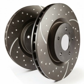 Disques de frein avant GD EBC Audi TTS 8J