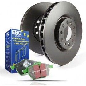 Kit de frein avant DP21946+D1606 EBC Audi TTS 8J