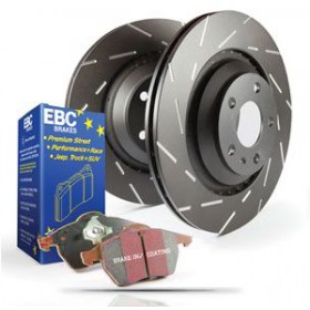 Kit de frein arrière DP91518+USR1458 EBC Audi TTS 8J