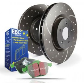 Kit de frein arrière DP21518+GD1458 EBC Audi TTS 8J