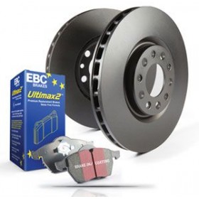 Kit de frein arrière DP1518+D1458 EBC Audi TTS 8J