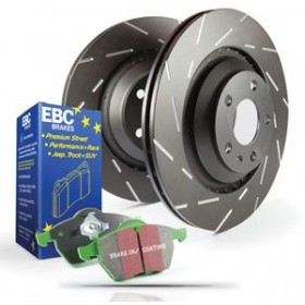 Kit de frein arrière DP21518+USR1458 EBC Audi TTS 8J