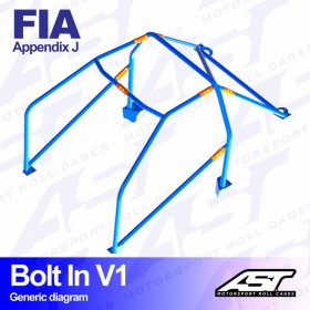 Arceau Bolt In V1 AST Peugeot 205 3 Portes