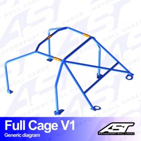Arceau Full Cage V1 AST Peugeot 205 3 Portes