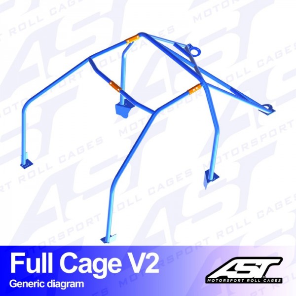 Arceau Full Cage V2 AST Peugeot 205 3 Portes
