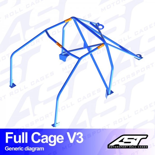 Arceau Full Cage V3 AST Peugeot 205 3 Portes