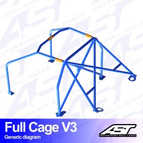 Arceau Full Cage V3 AST Peugeot 205 3 Portes