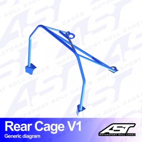 Cage arrière V1 AST Peugeot 205 3 Portes