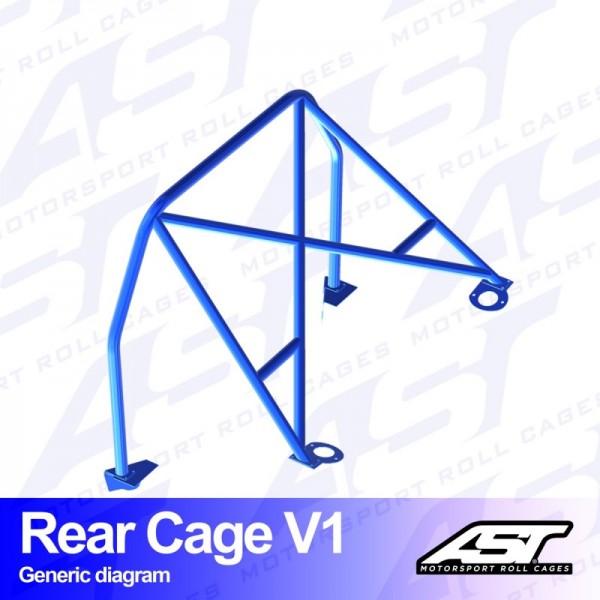 Cage arrière V1 AST Peugeot 205 3 Portes