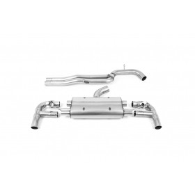 Cat-Back 80mm non résonné Milltek Audi RS3 8V2 Sportback OPF / GPF